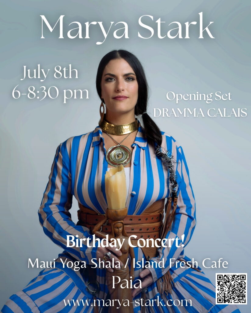 marya stark maui paia live music